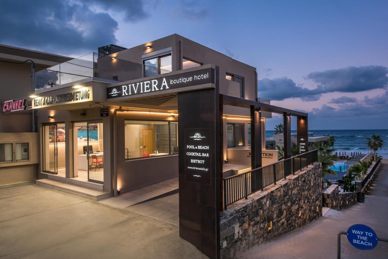 Riviera Boutique Hotel Stalida Exterior foto